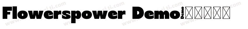 Flowerspower Demo字体转换
